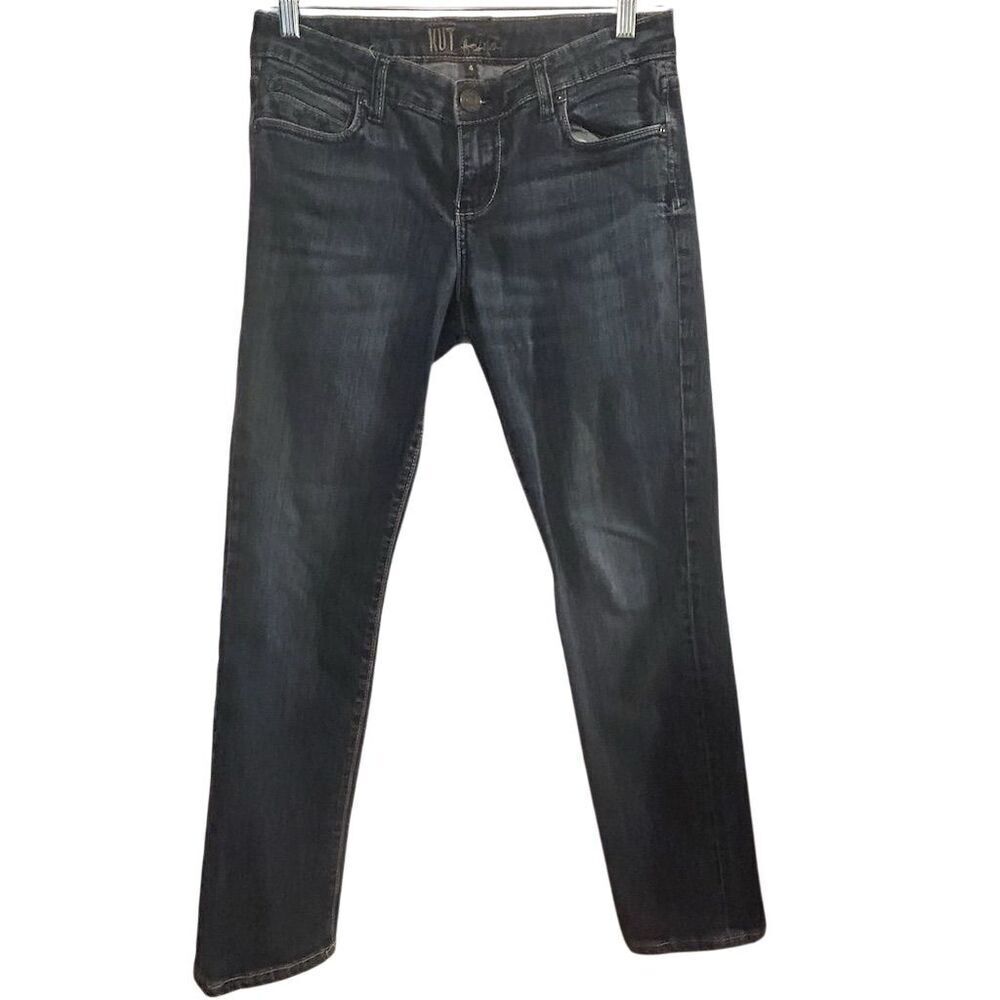 Kut from the Kloth Blue Skinny Jeans Size 4 Mid Rise Denim